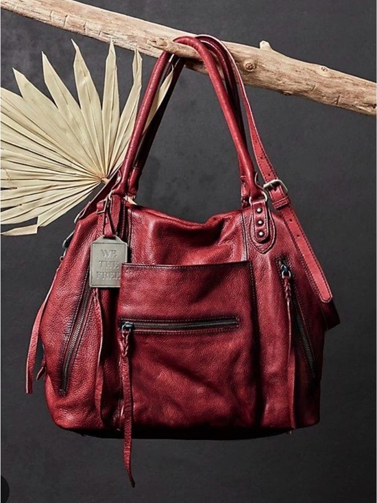 Free People Handbags - Free People Emerson Tote - Red Rock Color, from the We the People Line.